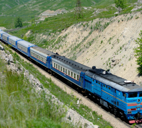 Железнодорожные перевозки в Казахстане