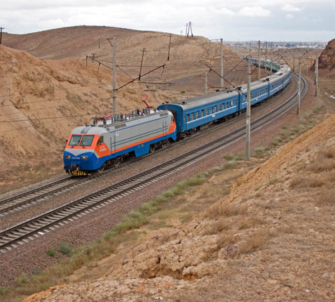 Железнодорожные перевозки в Казахстане